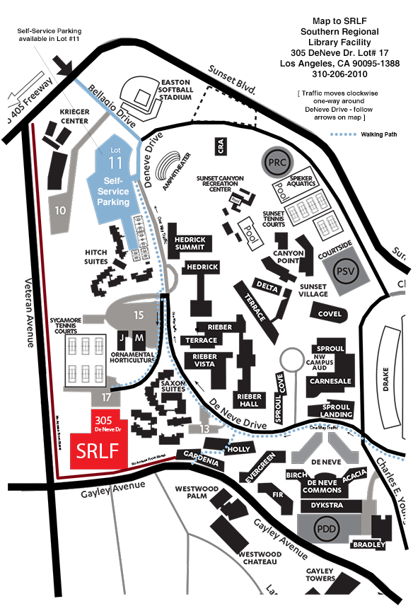 Map & Directions to SRLF